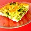 Пикантный пирог с курицей и брокколи