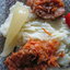 Ветчина, запеченая с овощами