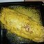 Картофельно-мясной рулет с соусом Бешамель