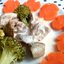 Курица с брокколи в сливочном соусе