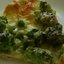 Сырная пицца с брокколи