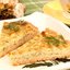 Пирог с сыром и творогом
