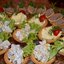 Тарталетки с ананасом и курицей