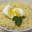 Пшенная каша с яйцом-пашот