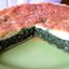 киш с рисом и шпинатом
