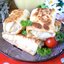 Лаваш с рисом и яйцом