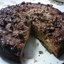 Пирог с изюмом, вишней и тыквой в медовой заливке