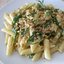 Паста (макароны) с сыром и рукколой