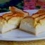 Яблочный пирог с творогом