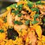 Плов с курицей и черносливом