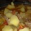 Баранина с баклажанами и помидорами