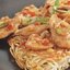 Жареная лапша с куриным мясом