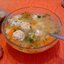 Суп с куриными фрикадельками и клецками