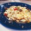 Фарфалле "4 сыра" с грецкими орехами
