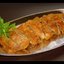 Рулет слойный из 2-х видов мяса с баклажаном