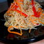 Рисовая лапша с мясом и овощами