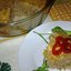 Запеченный форшмак из телятины с сельдью