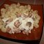 Паста с лососем под сырным соусом