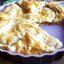 Корнуолльский пирог из лука с яблоками