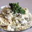 Салат с курицей и плавленным сыром