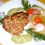 Бургеры из куриного фарша с овощами