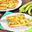 Слойки с бобами и сыром