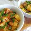 Куриные крылья с картофелем в томате