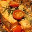 Лосось, запеченный в фольге с овощами