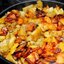 Экзотические тосты с куриным мясом
