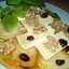 Салат Быть может из груши,грецких орехов и сыра Camembert