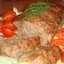 Запеченный мясной рулет из говядины и свинины