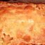 Пирог из слоеного теста с курицей и картофельным пюре