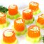 Рулетики из форели с огурцами и сливочным сыром