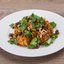 Семга с шафраном и кедровыми орешками