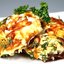 Мясо по-французски с грибами и помидорами