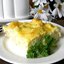 Цветная капуста с яйцом и сыром