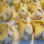 Заварные вареники с клубникой