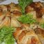 Хачапури с ветчиной и сыром