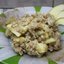 Овсянка с медом и яблоками в сливках