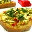 Бутерброд с сыром и луком