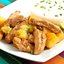 Курица с ананасом и лаймом