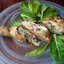 Куриные окорочка фаршированные зеленым луком и беконом