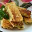 Лавашики с сыром и зеленью