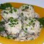 Куриные биточки в грибном соусе