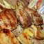 Утиные грудки с яблоками - гриль и киноа