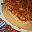 Песочный пирог с лисичками, курицей и диким рисом