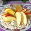Мультизлаковая молочная каша с яблоком