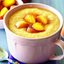 Овсяная каша с изюмом и персиками