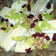 Салат Вальдорф с сушёной клюквой и сыром Brie