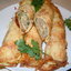 нежные блинные рулетики с мясной начинкой